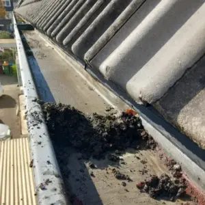 Dakgoot schoonmaken huurder of verhuurder bij een rijtjeshuis